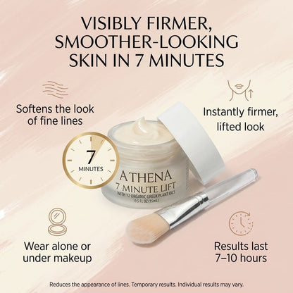 Athena 7 Minute Lift Serum - Instant Anti-Aging Face Lift & Wrinkle Concealer